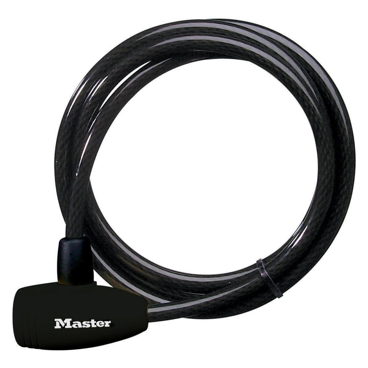 Master Lock Fahrradschloss als Bügelschloss 8154EURD (180 cm) (8154EURD)