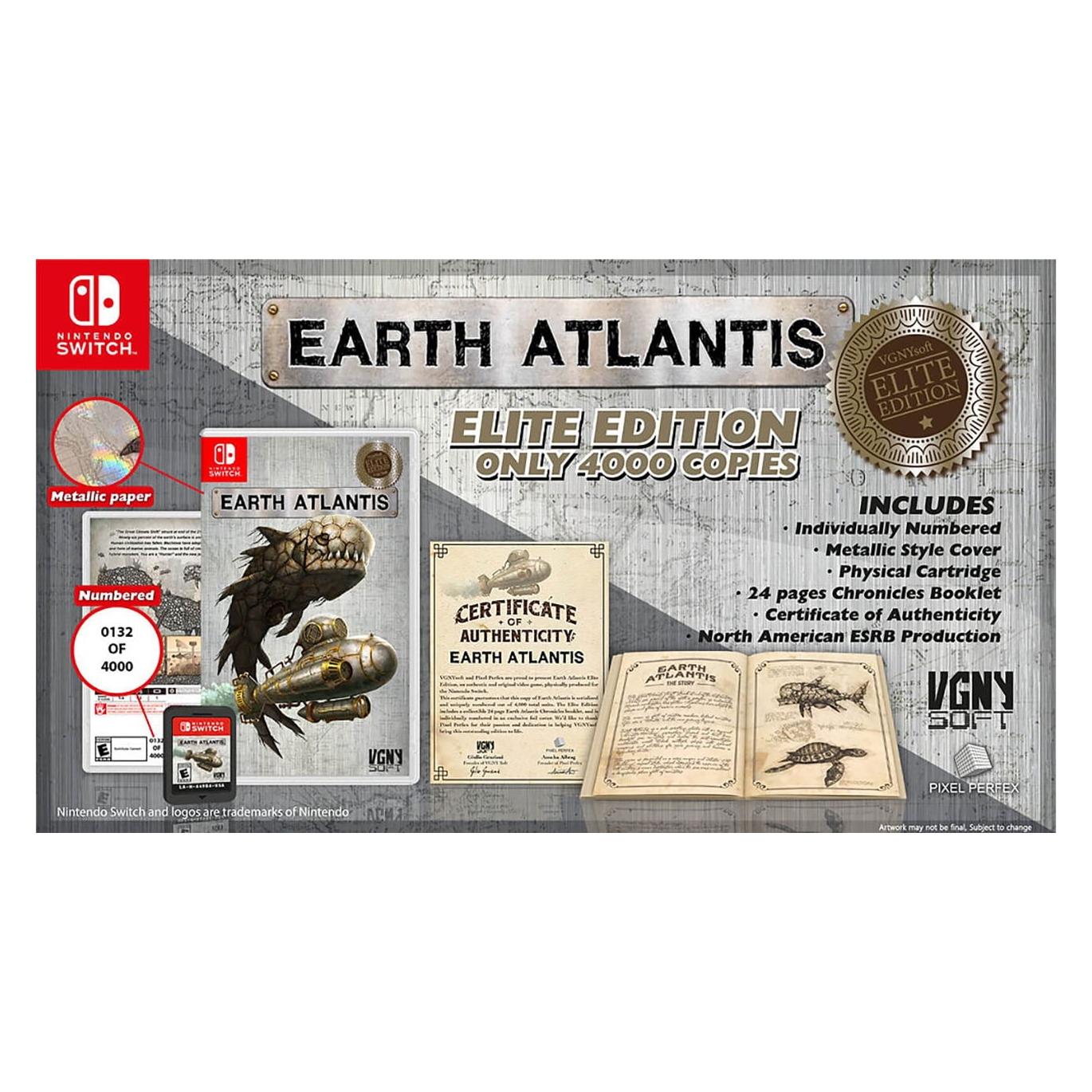 Vgny Soft EARTH ATLANTIS Elite Edition SWITCH US (Switch, EN) (25297606)