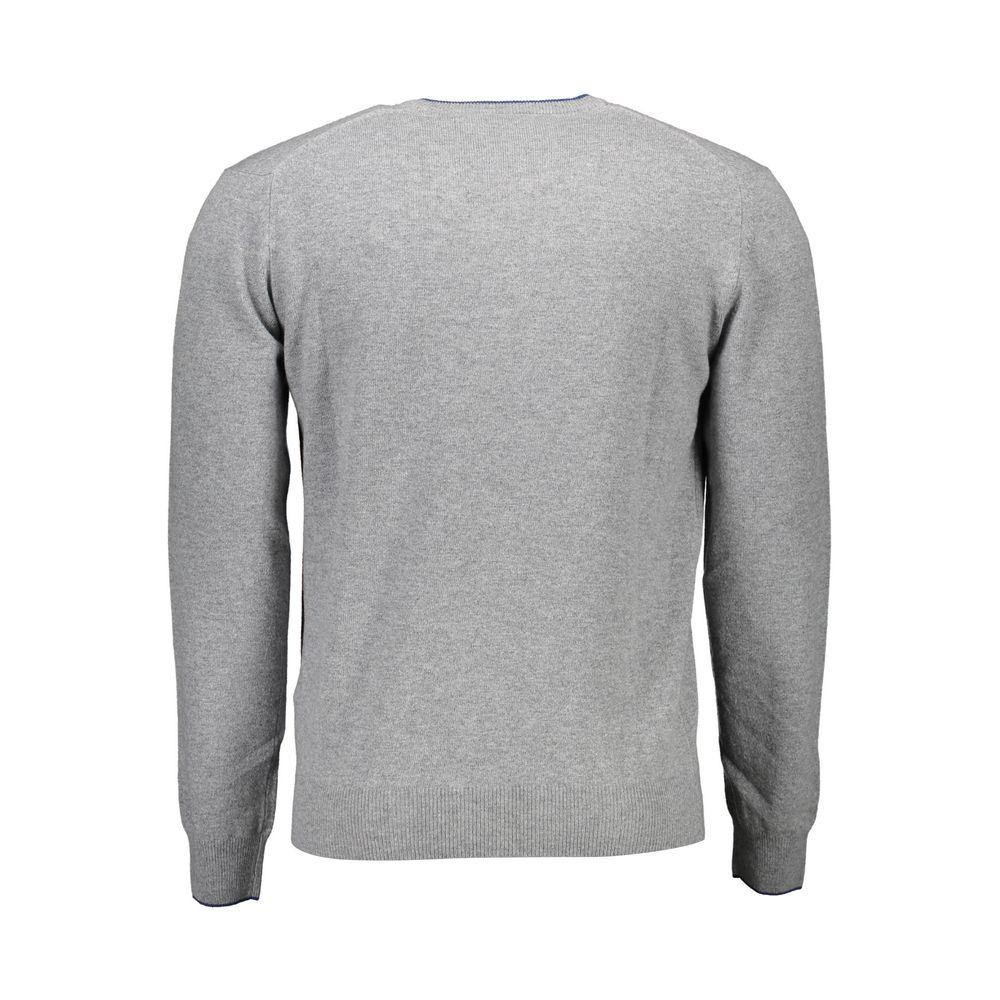 V-Ausschnitt Strickpullover