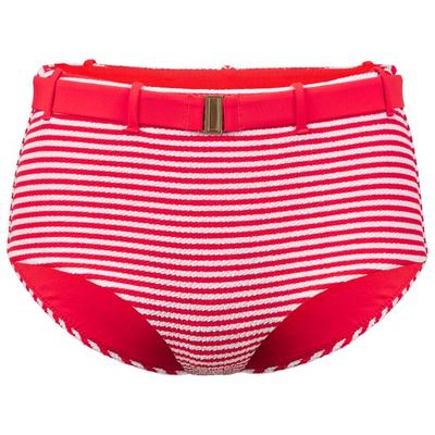 Seafolly - Clubhouse Belted Hollywood Hipster - Bikini-Bottom Gr 36 rosa