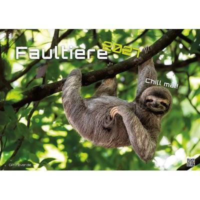 Faultiere – Chill mal! - 2027 - Kalender DIN A2