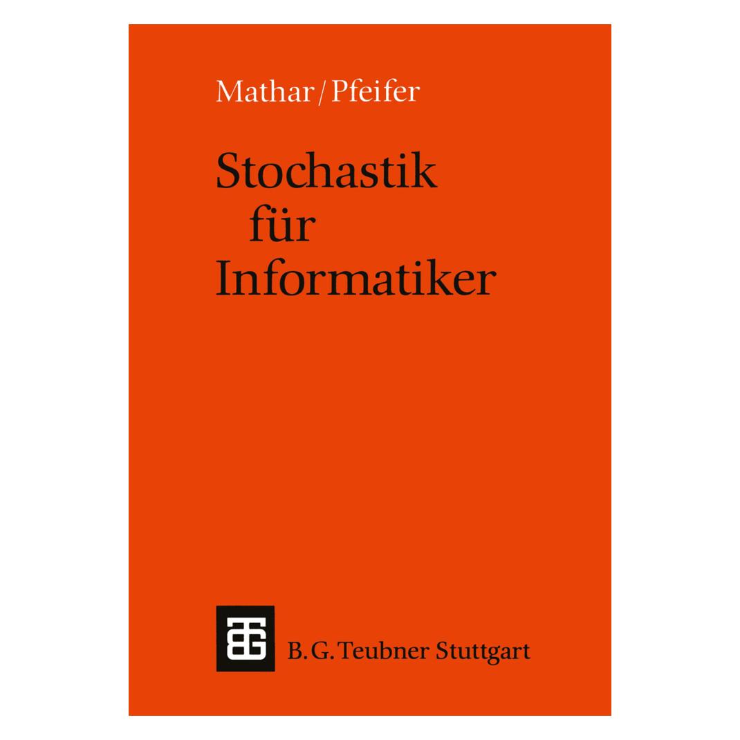 Vieweg+Teubner Stochastik für Informatiker (Deutsch, Softcover, Dietmar Pfeifer, Rudolf Mathar) (55187658)