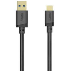 hama 00202007 USB-Kabel, USB-A-Stecker - USB-C-Stecker, USB 3.2 Gen1, 5 Gbit/s, 3 m