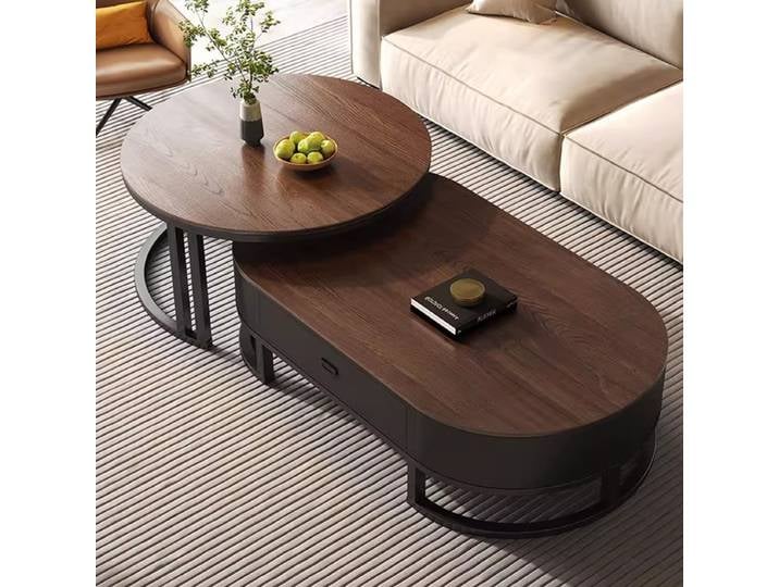 Table basse De luxe moderne Design nordique Tables basses De rangement Unique esthétique Mesa De Centro Sala meubles De salon