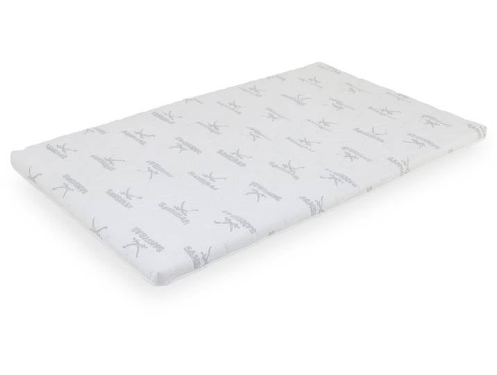 SANSIBAR LIVING, Topper Kaltschaum SANSIBAR Topper SVENDBORG LF 120x200 cm grau