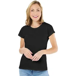 T-Shirt für Damen, schwarz