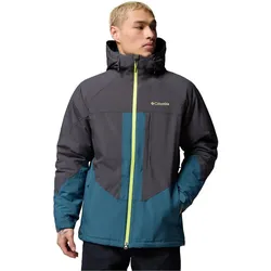 Columbia, Herren, Skijacke, Powder Prime Jacket (S), Grau, Blau