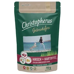 Christopherus Getreidefrei Hirsch & Kartoffel | 750g Hundefutter