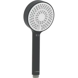 Hansa Hansabasicjet Handbrause 4463030033 3-strahlig, mattschwarz, d= 95mm, 3-strahlig
