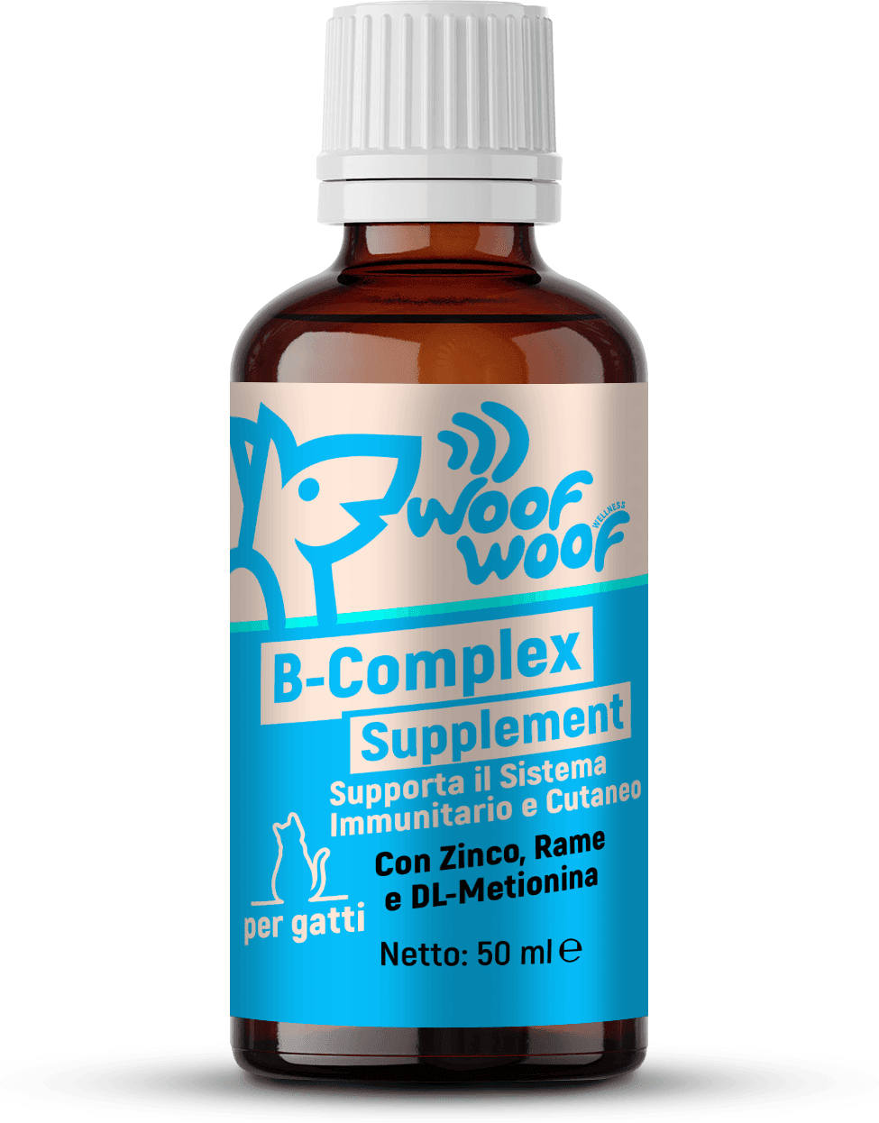 Woof Woof Complex Supplement Gatto 50ML