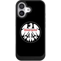 Nivocase Hülle für Apple iPhone 17 Handyhülle NIVOcore Case Schwarz Eintracht Frankfurt Offizielles (Apple iPhone 17), Smartphone Hülle, Schwarz