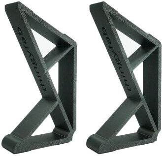 thingyfab Universal Stand High Ext. L Mattschwarz