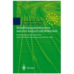 Umweltmanagementsysteme zwischen Anspruch und Wirklichkeit, Fachbücher