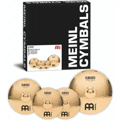 Meinl Cymbals CC-CS1 - Classics Custom Brilliant Complete Cymbal  Set - Becken-Set