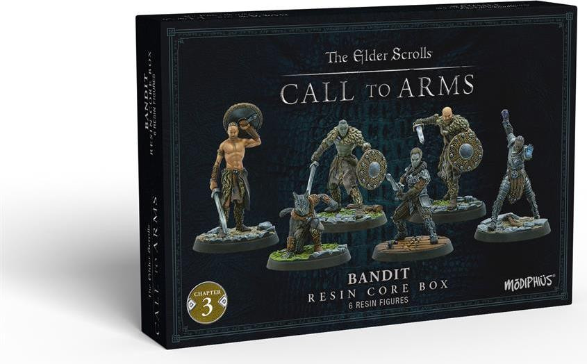 Modiphius The Elder Scrolls: Call To Arms - Bandit Core Set - Uitbreiding voor het miniatuurspel - Engelstalige editie