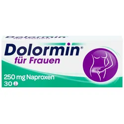 Dolormin für Frauen bei Regelschmerzen mit Naproxen 30 St
