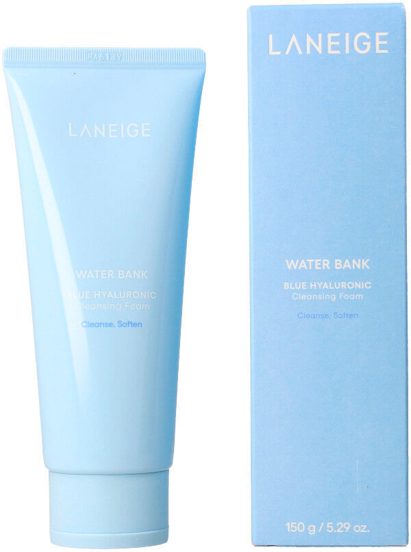 Laneige Water Bank espuma de limpeza com ácido hialurônico azul 150 gr