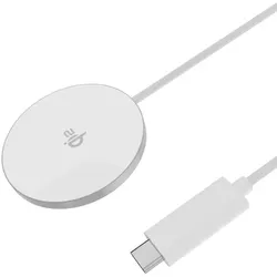 Gear Trådløs Oplader Qi2.2 Hurtig Opladning 25W Sølv/Aluminium (25 W), Wireless Charger, Silber