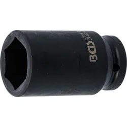 BGS Kraft-Steckschlüssel-Einsatz Sechskant, tief | Antrieb Innenvierkant 20 mm (...
