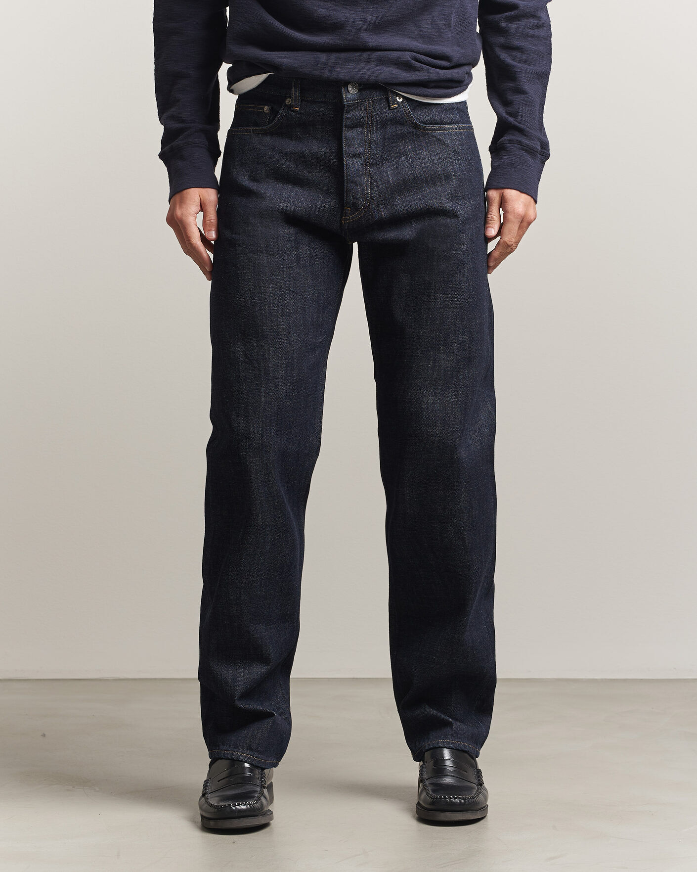 Sunflower New Standard Jeans Simple Rinse men W33 Blå