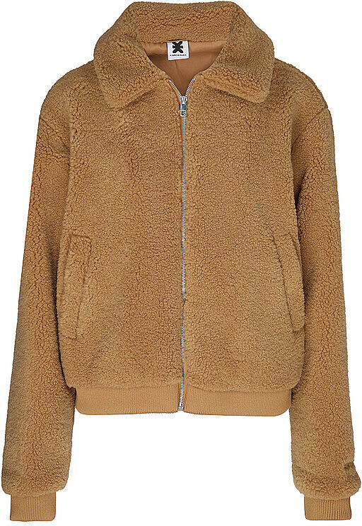 KARO KAUER Teddyfell Jacke braun   XS XS