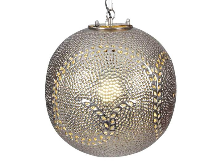 Hängeleuchte/Pendelleuchte Gafera Ø 40cm Silber Metall