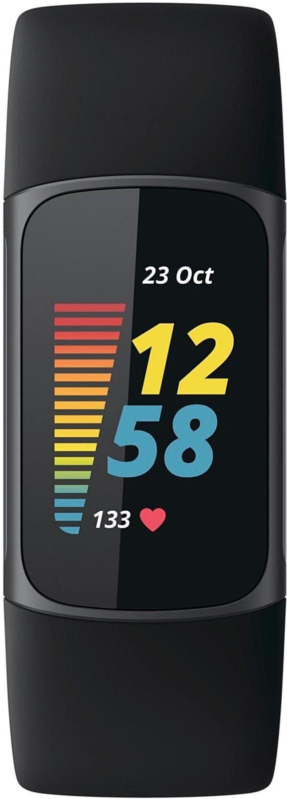 Fitbit Charge 5 Fitness Tracker - Graphite  Black, Used - Like New