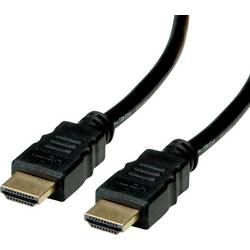ROLINE RECYCLED MATERIAL ROLINE RM 8K HDMI Ultra HD Kabel mit Ethernet, ST/ST, schwarz, 1 m 11.45.5901