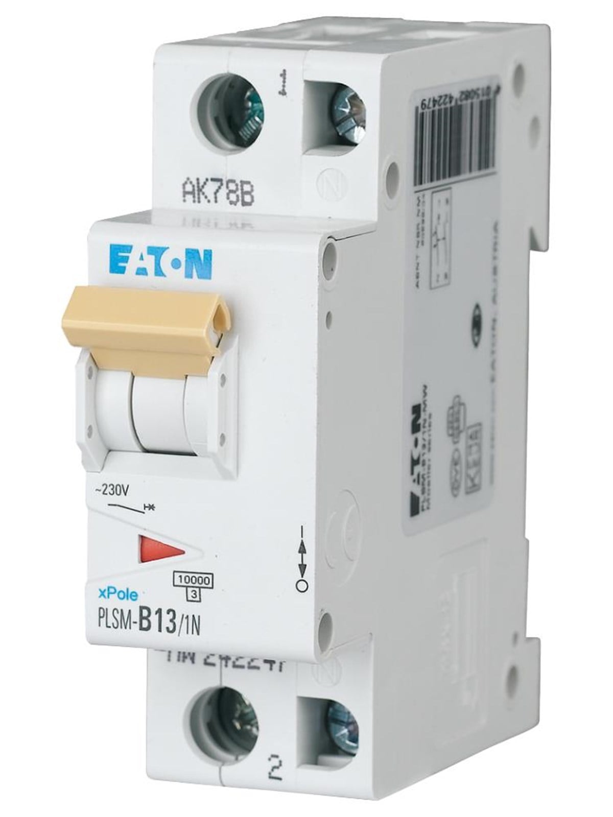 Eaton Pls6-c13/1n-mw - miniature circuit breaker mcb