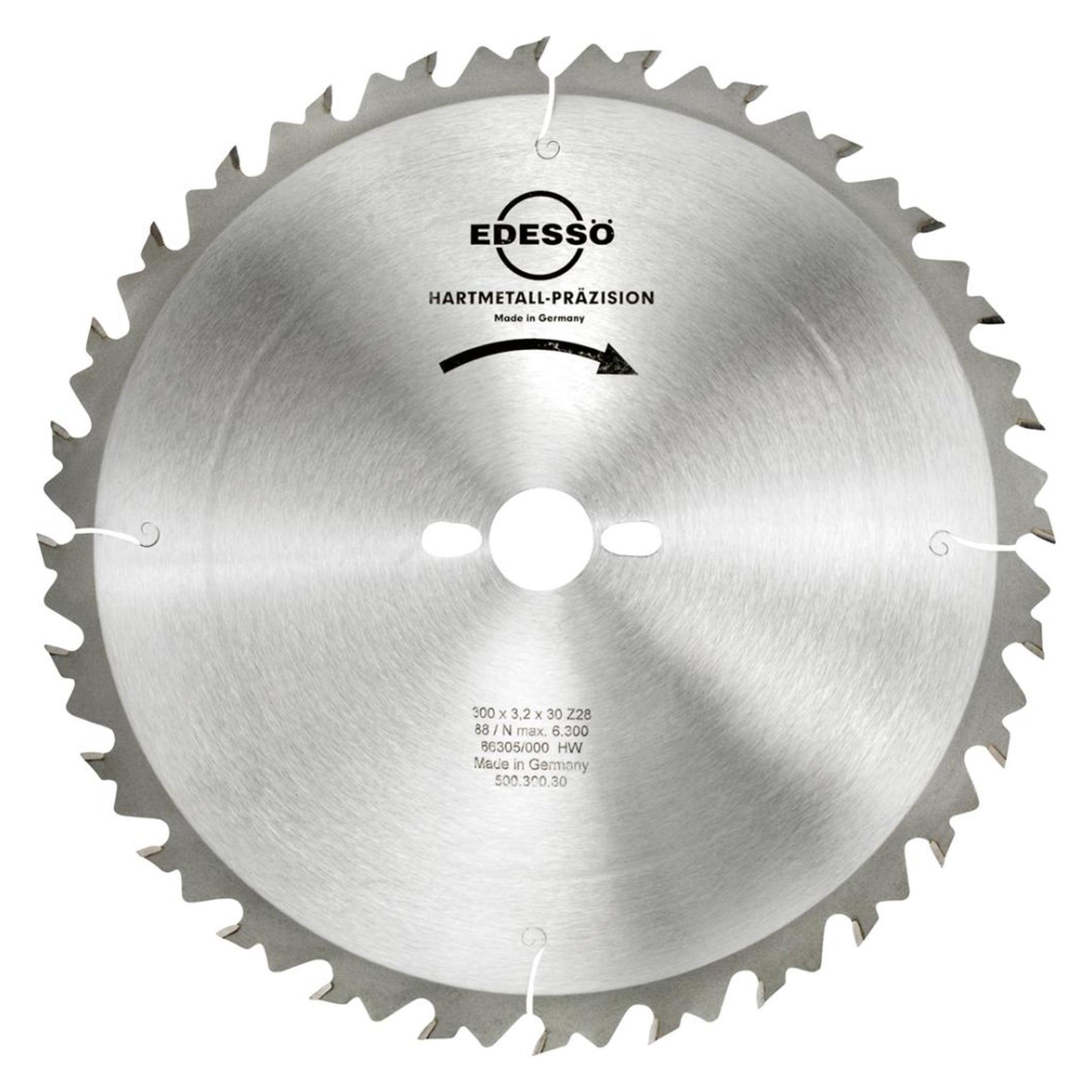 Edessö Kreissägeblatt HW Profi 300x3,2x30 Z28 LWZ (4010912834347)
