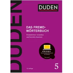 Das Fremdwörterbuch, Sprachbücher von Dudenredaktion