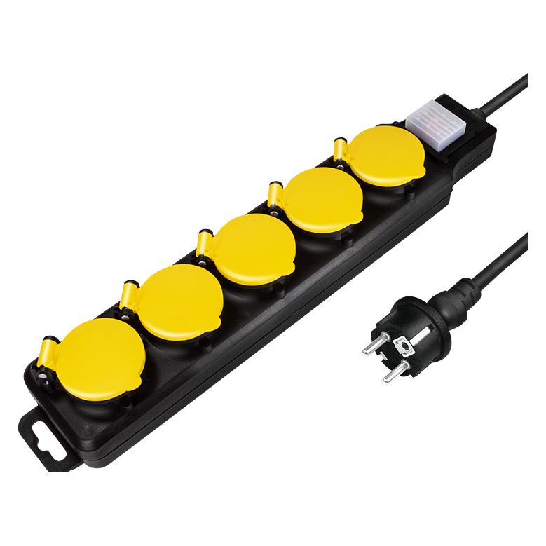 LogiLink 5x CEE 7/3 max (5x, CEE 7/3, 1.50 m) (LPS255)
