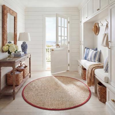 SAFAVIEH Natural Fiber Marina Basketweave Seagrass Rug