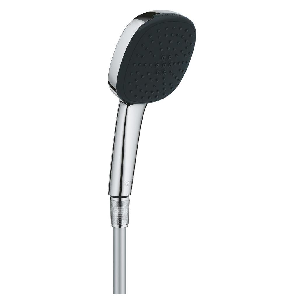 Grohe Vitalio Comfort 110 QuickFix Handbrauseset, ohne Halter, wassersparend, 2 Strahlarten, chrom (2 Strahlarten, 13.50 l/min) (26973001)