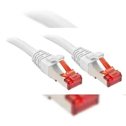 Lindy 47793 Cat6 S/FTP Kabel, weiß, 1.50m  Patchkabel