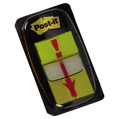 Post-it Haftstreifen Index Symbol 680-33 Ausrufezeichen gelb 50Blatt