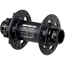 Spank HEX J-Type Frontnabe 32H F15/20 Schwarz