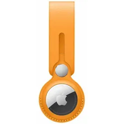 APPLE AirTag Anhänger aus Leder, california poppy
