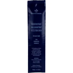 Silbernitrat-Kaliumn.ätzstäbchen Ätzstift 200Mm St 10 ST