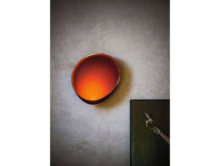Lake Applique Murale Rouge - Foscarini - Plastique