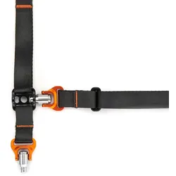 3 LEGGED THING AXIS 24 Padded Neck & Shoulder Strap INFERNO