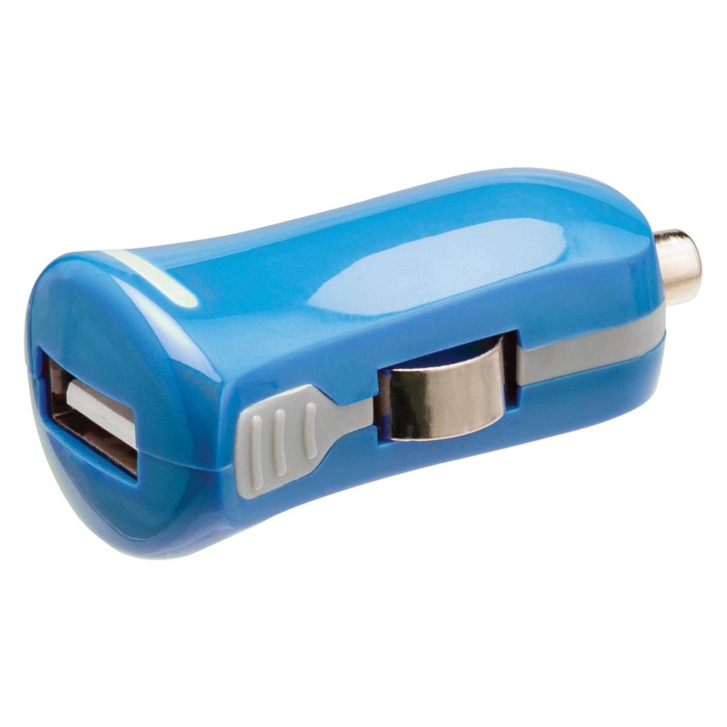 Valueline USB autonabíječka modrá / Autonabíječka / 12 V / USB A výstup (VLMP11950L)