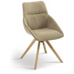 MAISON Stuhl Ontario Leder Grün Olive