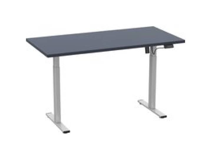 VCM Bureau électrique réglable Lona (anthracite/argent, 110 x 50 cm)