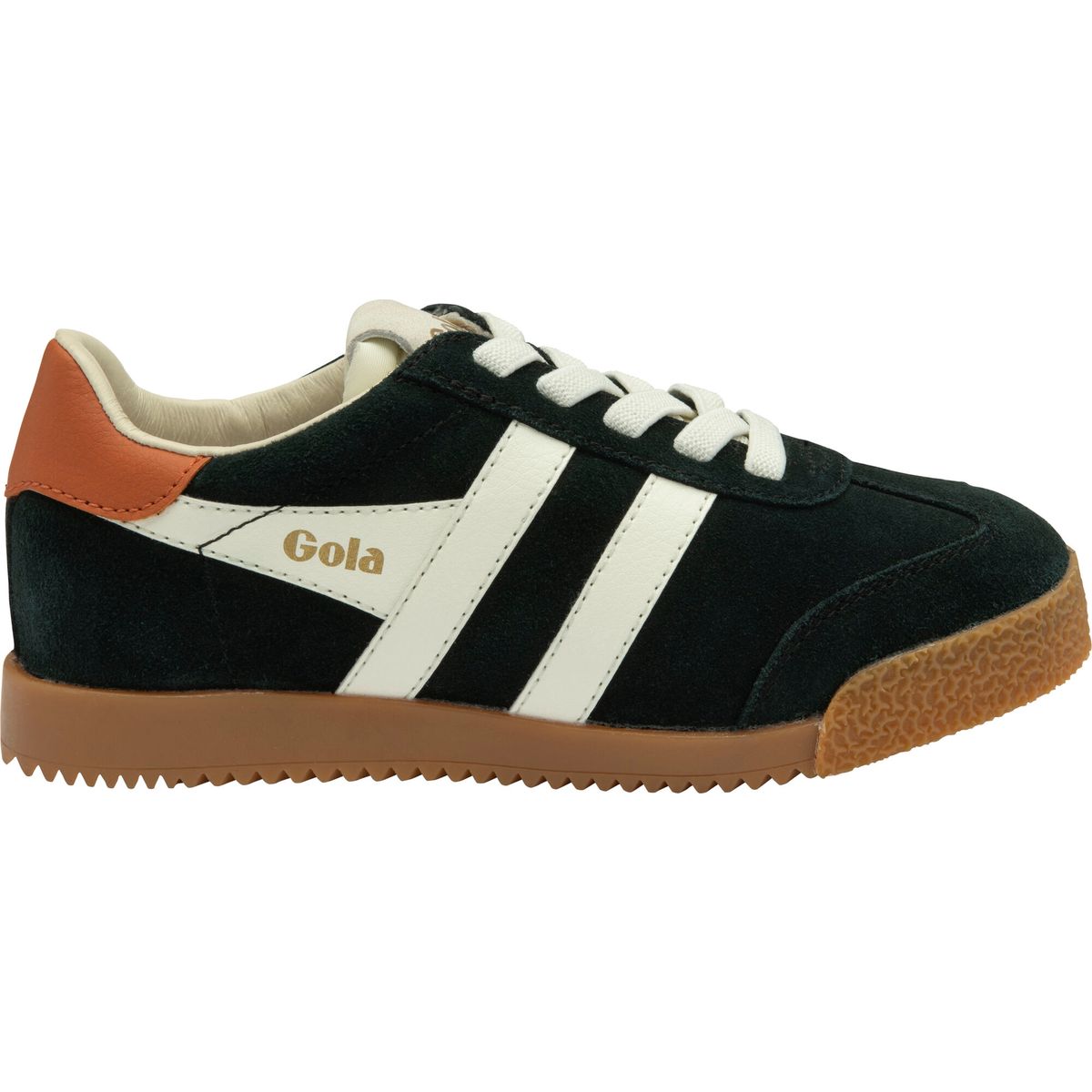 Gola Elan Sneaker Kids black/off white/moody orange (BW) 8K CKA538-BW-8K-blackoffwhitemoodyorange