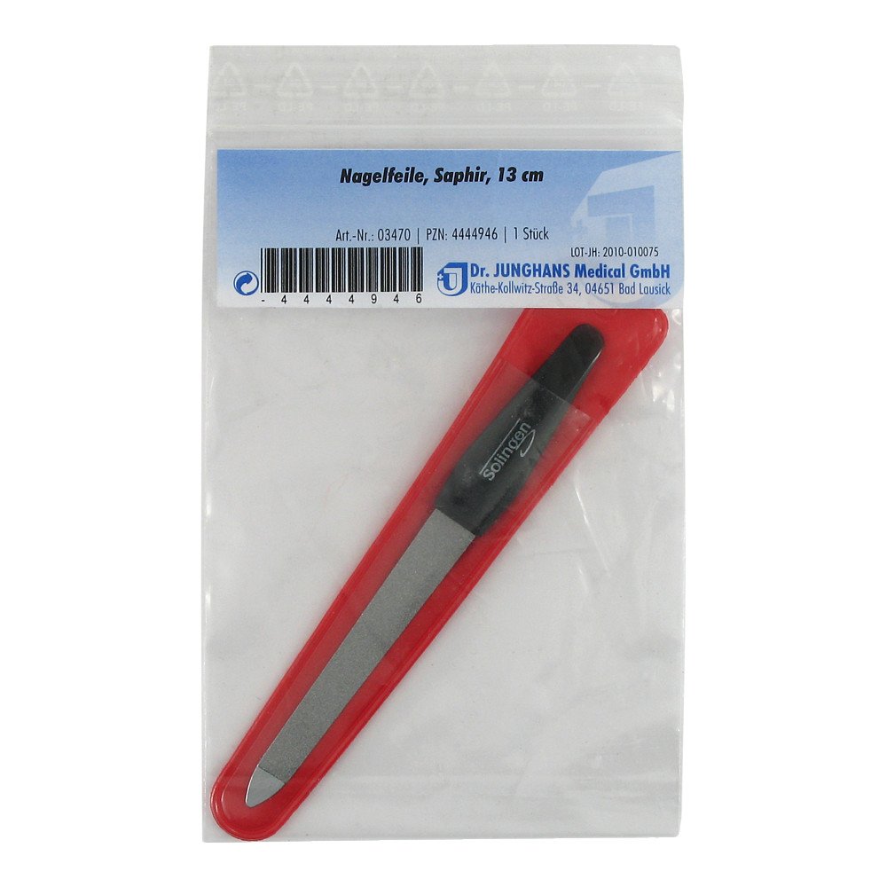 Dr. Junghans Medical GmbH Nagelfeile Saphir 13 cm 04444946