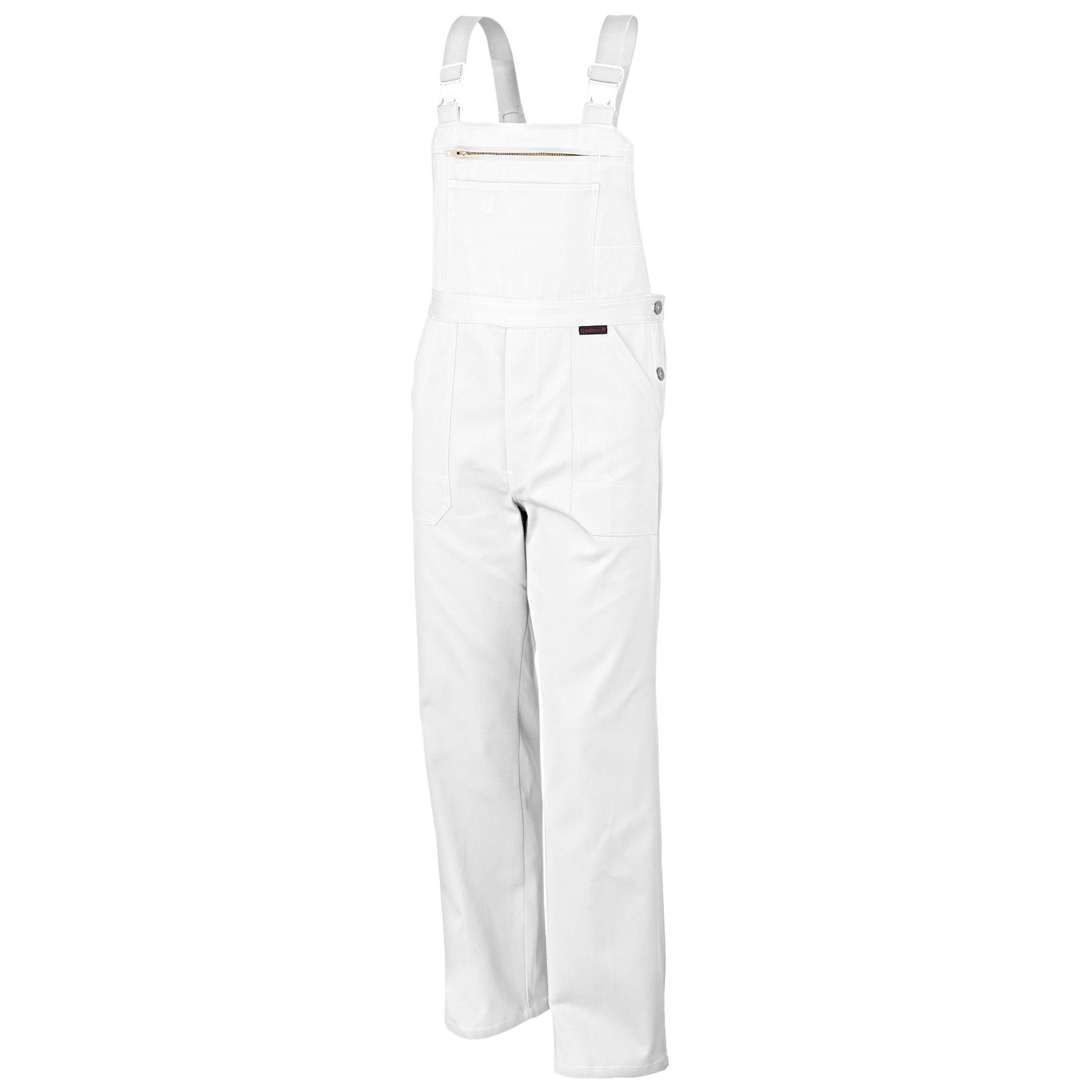 QUALITEX HIGH QUALITY WORKWEAR Latzhose favorit weiß Herren: 90