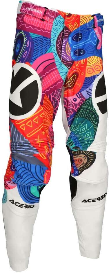 Pantalone Motocross Enduro ACERBIS K-FLEX VERAS Bianco taglia 32