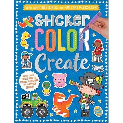 Sticker Color Create (Blue), Taschenbuch von Make Believe Ideas, Make Believe Ideas, 978-1-78843-674-8