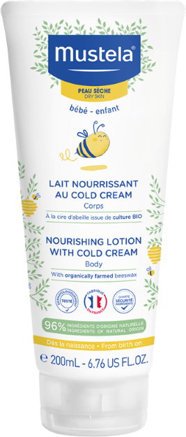 Mustela Leite Nutritivo Corporal com Cold Cream 200ml